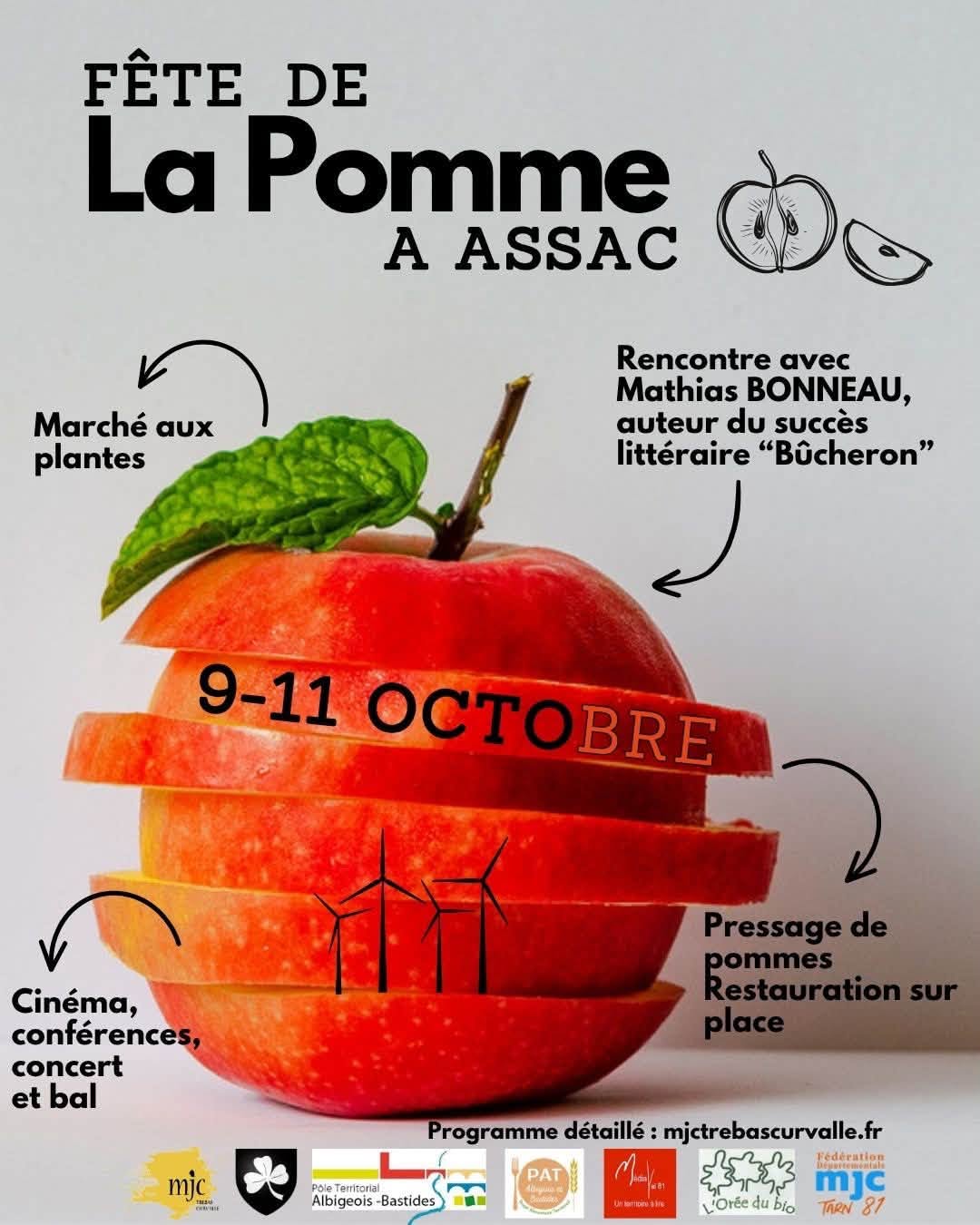 You are currently viewing Fête de la pomme 2026 à Assac