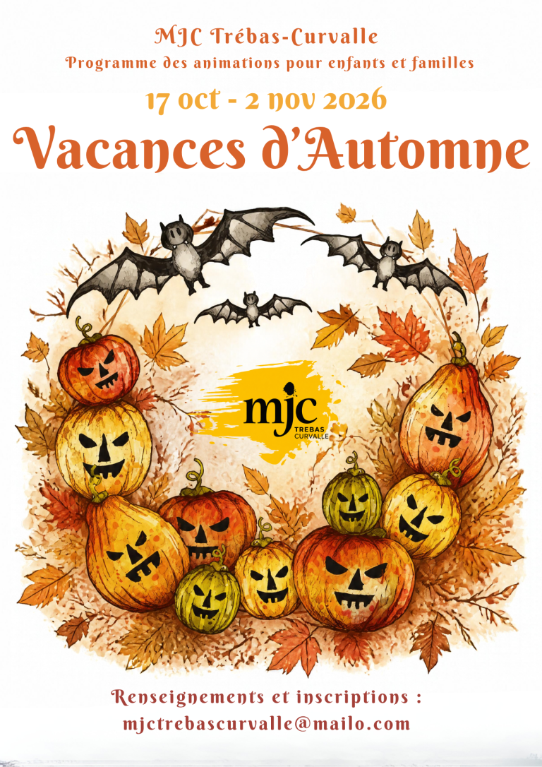 Lire la suite à propos de l’article Vacances d&rsquo;automne à la MJC Trébas-Curvalle